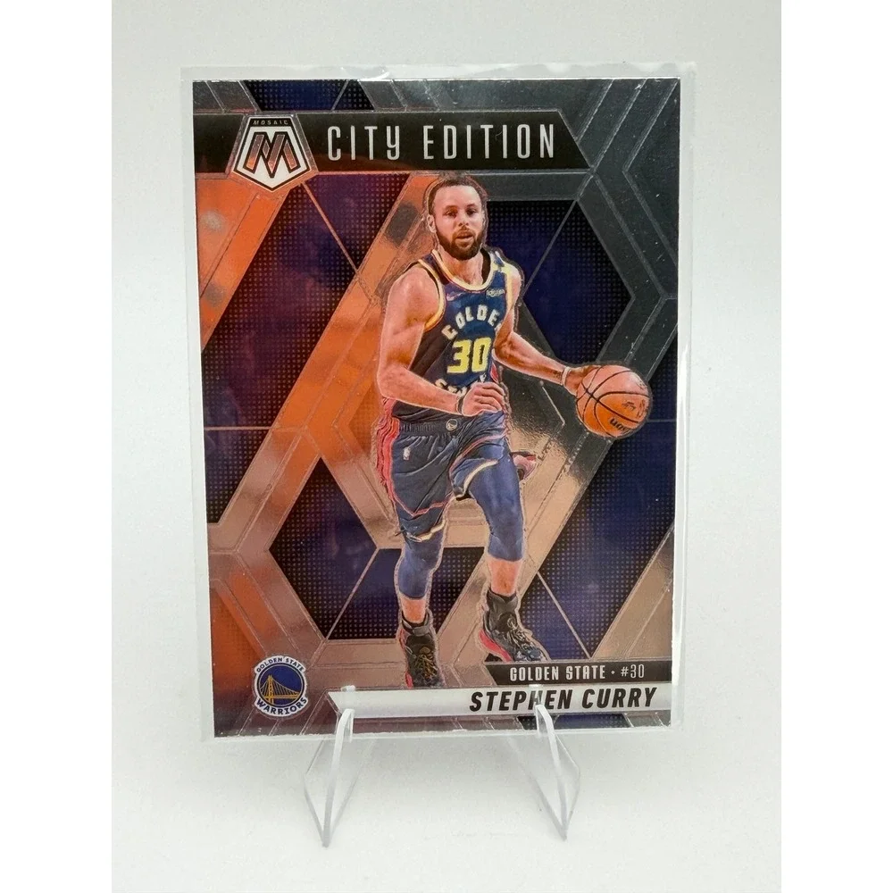 2024-25 Panini Mosaic Stephen Curry City Edition Golden State Warriors No. 272